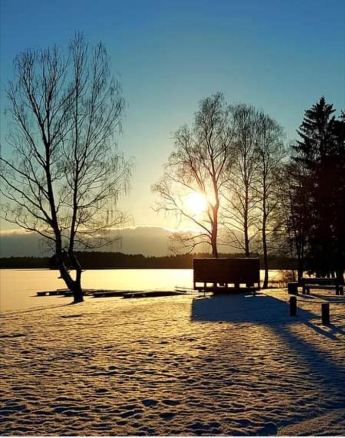 Lake Apartment Visaginas Eksteriør bilde
